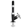 Imagen de CANILLA BAÑO NEGRA/CROMADA PLASTICA BAJA P/MESA 1/2" CROSS